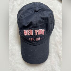 New York baseball cap womens blue and pink